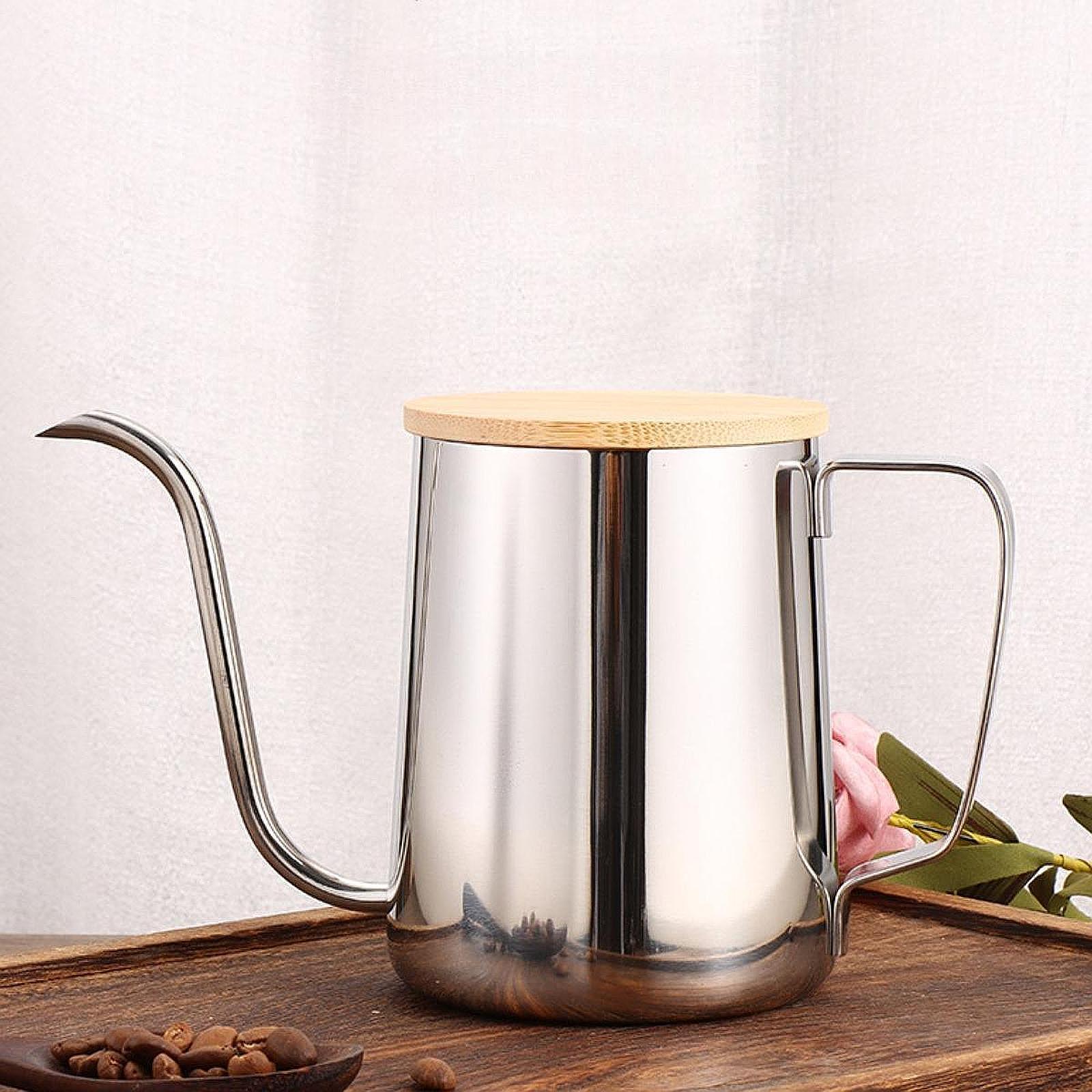 Coffee Tea Pot - 주전자 캠핑 커피 포트 600ml 긴