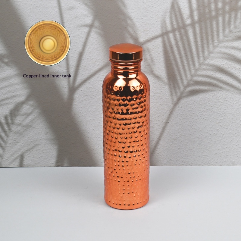 800ml 구리 도금 물병, 망치질 질감의 수공예 냉음 - Cold Brew Jar 리뷰 및 가격