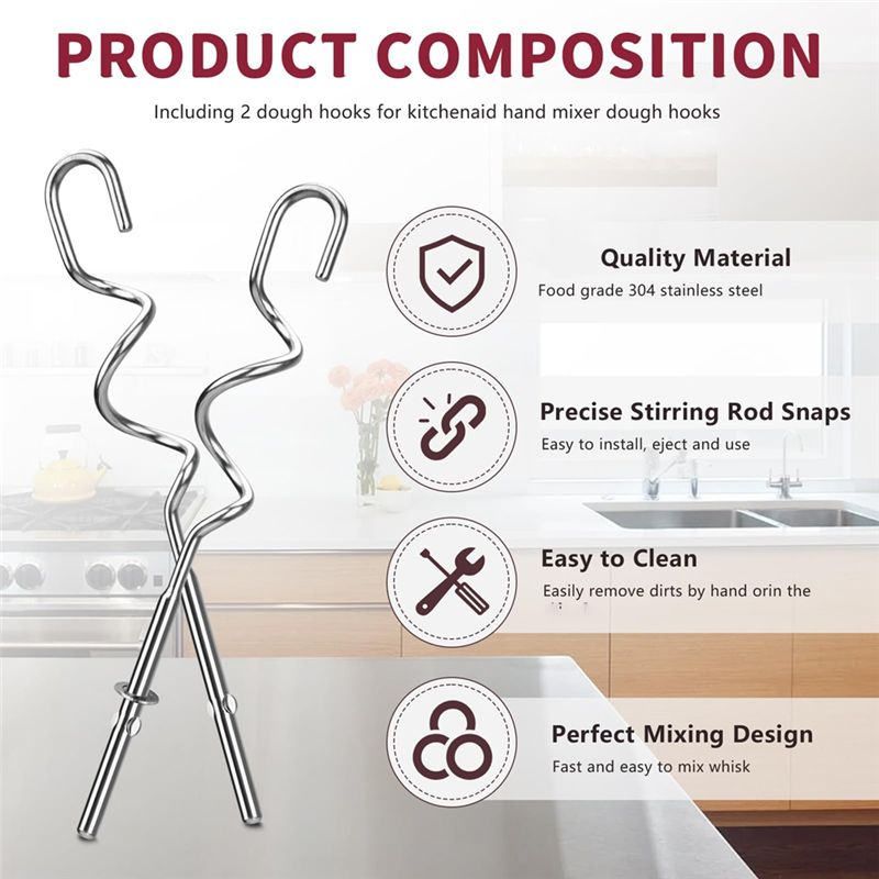 A23E-키친에이드 핸드 믹서용 반죽 후크 교체용 핸드 - Kitchenaid Mixer Hand Mixer 리뷰 및 가격