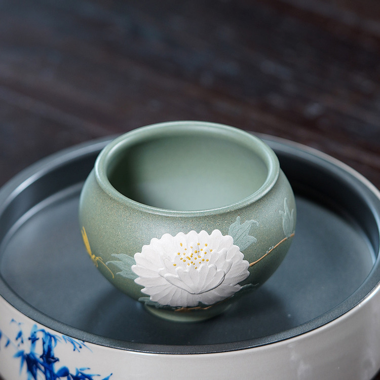 이싱 지사 수제 작약향 차컵 마스터컵 대형 테이스팅컵  - Gongfu Tea Set 리뷰 및 가격