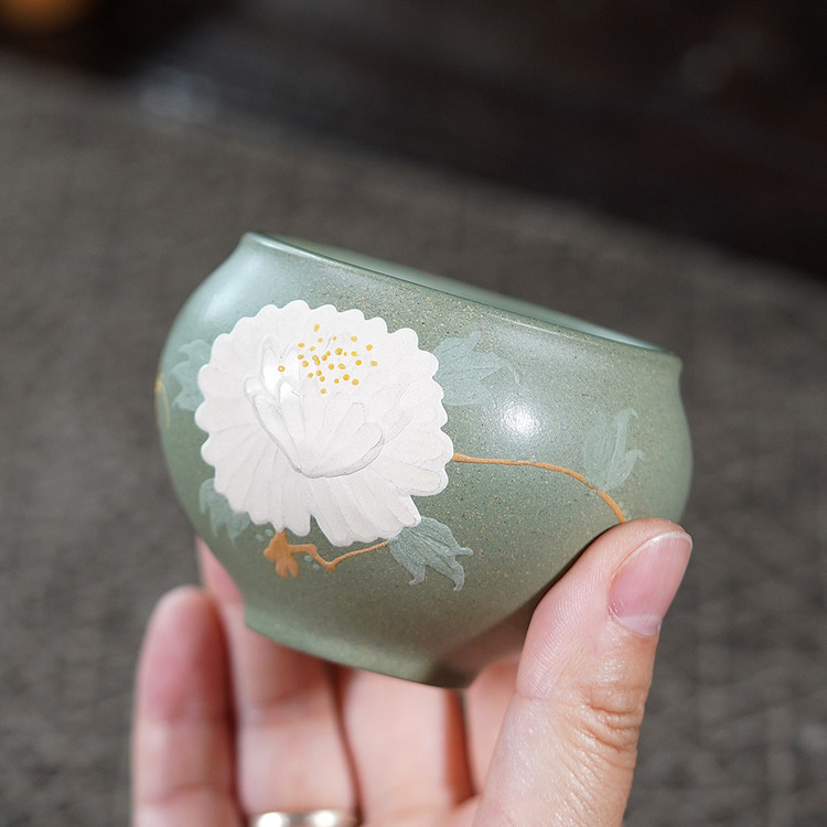 이싱 지사 수제 작약향 차컵 마스터컵 대형 테이스팅컵  - Gongfu Tea Set 리뷰 및 가격