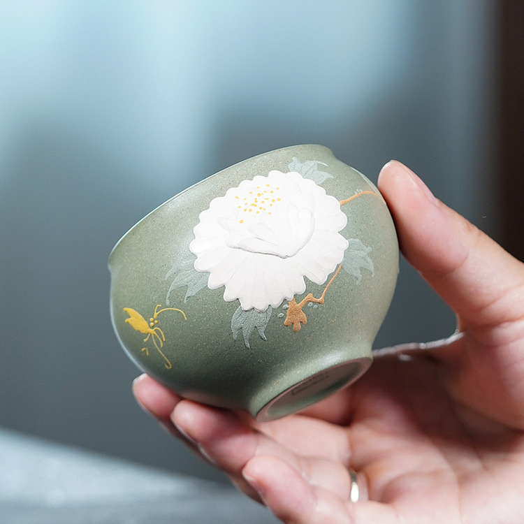 이싱 지사 수제 작약향 차컵 마스터컵 대형 테이스팅컵  - Gongfu Tea Set 리뷰 및 가격
