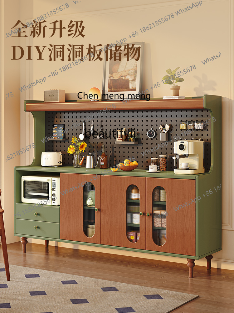 빈티지 사이드보드 수납장 거실 커피 원목 캐비닛 가정용 - Coffee X Tea 리뷰 및 가격