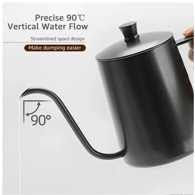 350/600ML 스테인레스 스틸 드립 주전자 백조 목 - Coffee Tea Pot 리뷰 및 가격