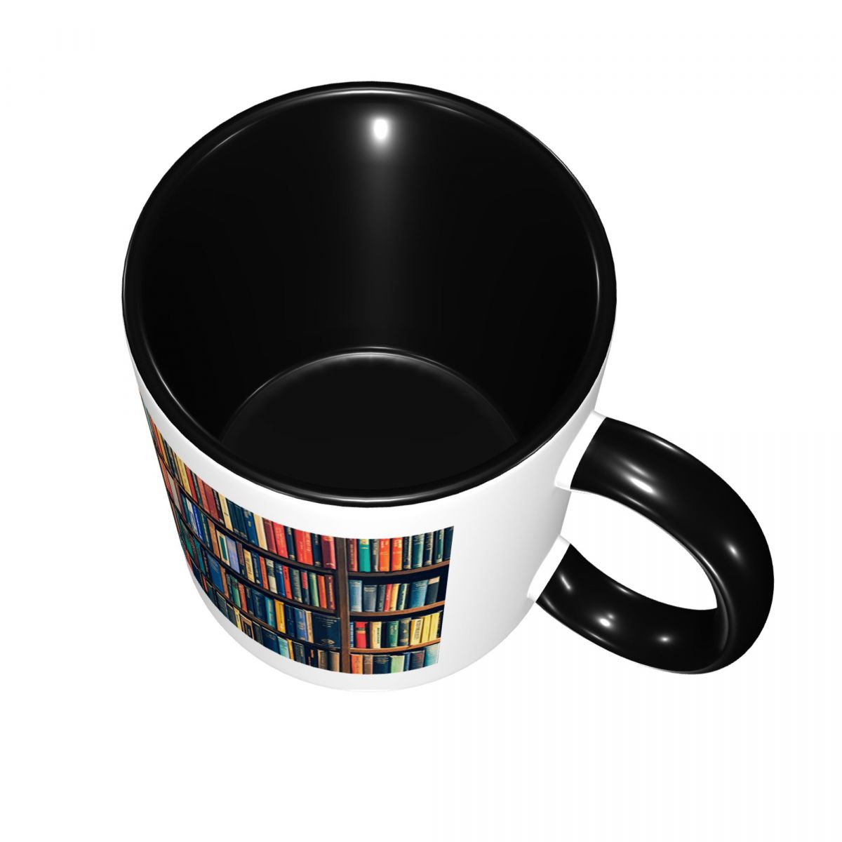 교육 도서관 도서 1권 머그 재미있는 세라믹 커피 컵  - Coffee Tea Library 리뷰 및 가격