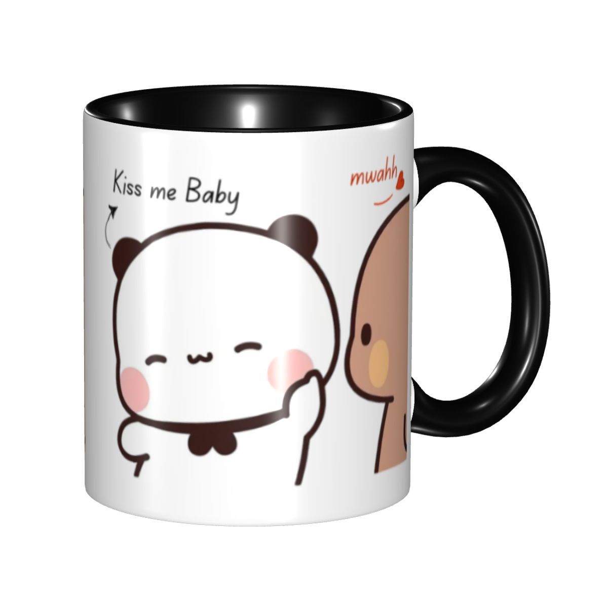 맞춤형 키스 미 베이비 마와 부부 두두 팬더와 브라우니 - Coffee Tea With Me 리뷰 및 가격