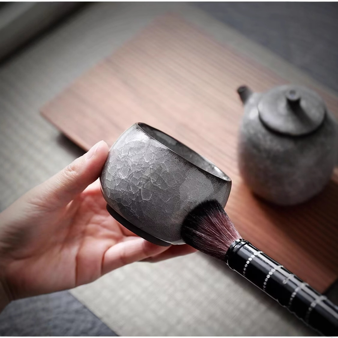 크랙드 아이스 글레이즈 세라믹 찻잔 세트 싱글 커플 공 - Gongfu Tea Set 리뷰 및 가격