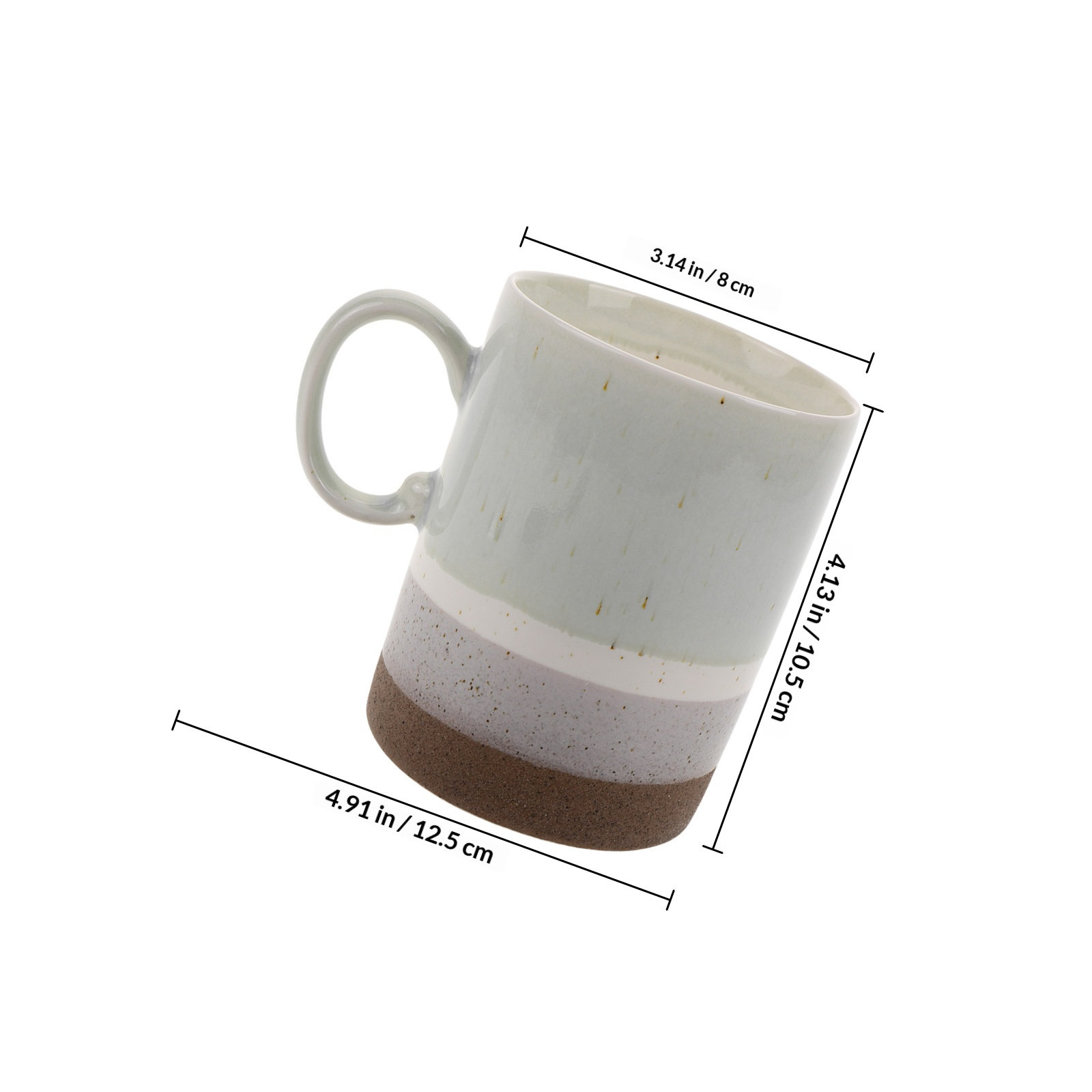 손잡이가 있는 세라믹 커피 머그 16온스, 가정, 사무 - Coffee Tea And Cocoa 리뷰 및 가격