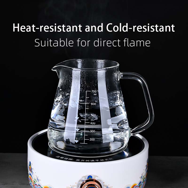 신제품 고보로실리케이트 700ml 유리 푸어 오버 커피 - Coffee Tea Pot 리뷰 및 가격