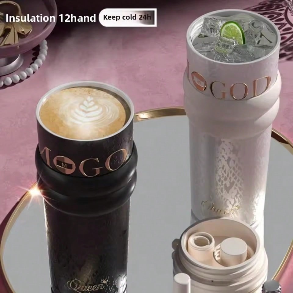 710ml 휴대용 보온병(빨대 및 누수 방지 뚜껑 포함 - Cold Brew Jar 리뷰 및 가격