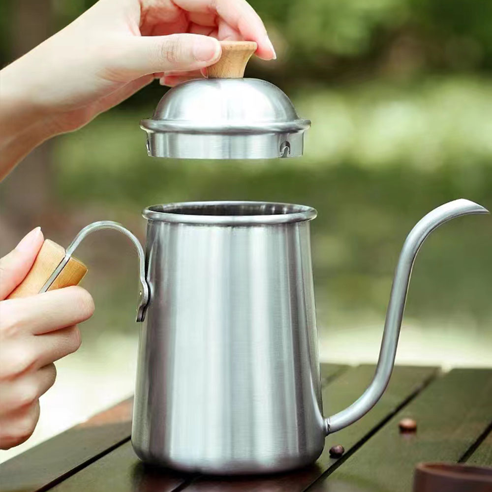 푸어 오버 커피 주전자 구즈넥 스테인레스 스틸 차 주전 - Coffee Tea Pot 리뷰 및 가격