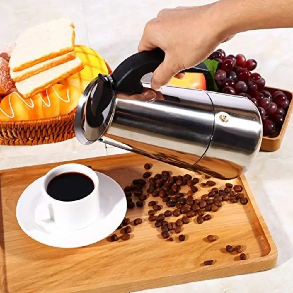 모카 커피 포트 스테인레스 스틸 에스프레소 포트 커피  - Coffee Tea Pot 리뷰 및 가격